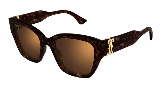 Lunettes de soleil Cartier Contemporary CT0666S 002 53-19
