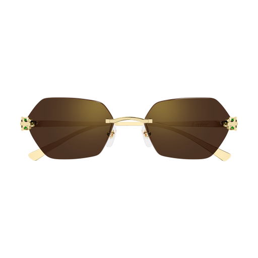 Lunettes de soleil Cartier Exception CT0636S 002 55-18