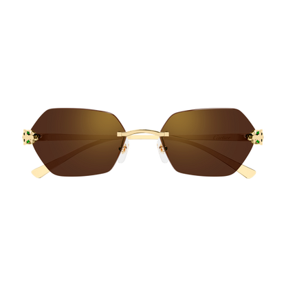 Lunettes de soleil Cartier Exception CT0636S 002 55-18