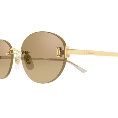 Lunettes de soleil Cartier Core Range CT0642SA 002 54-18