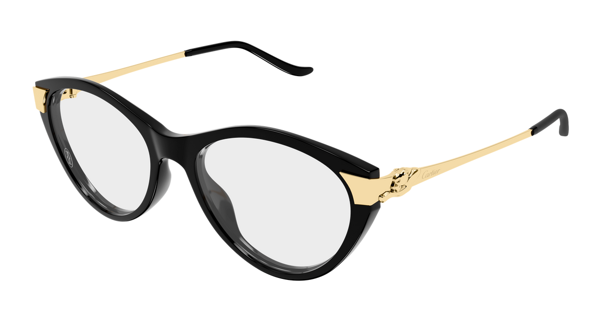 Lunettes de vue Cartier Core Range CT0676O 001 54-17