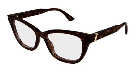 Lunettes de vue Cartier Contemporary CT0669O 005 55-17
