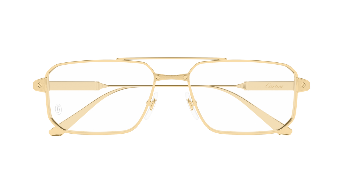 Lunettes de vue Cartier Exception CT0654O 001 57-17 vue 2