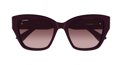 Lunettes de soleil Cartier Contemporary CT0666S 003 53-19 vue 2