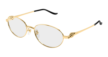 Lunettes de vue Cartier Core Range CT0677O 001 52-17