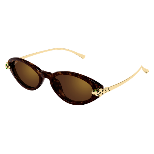Lunettes de soleil Cartier Exception CT0634S 002 52-18