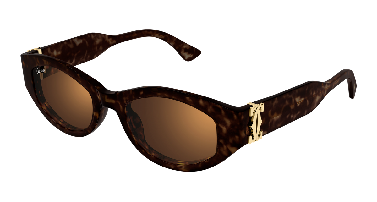 Lunettes de soleil Cartier Contemporary CT0667S 002 51-20