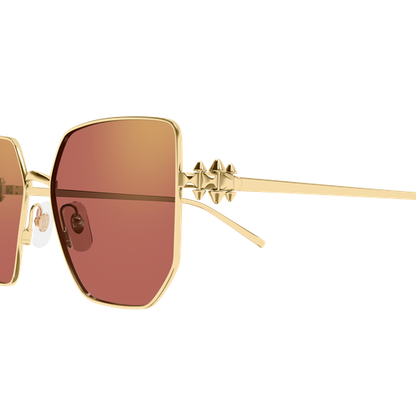 Lunettes de soleil Cartier Exception CT0645S 003 56-17