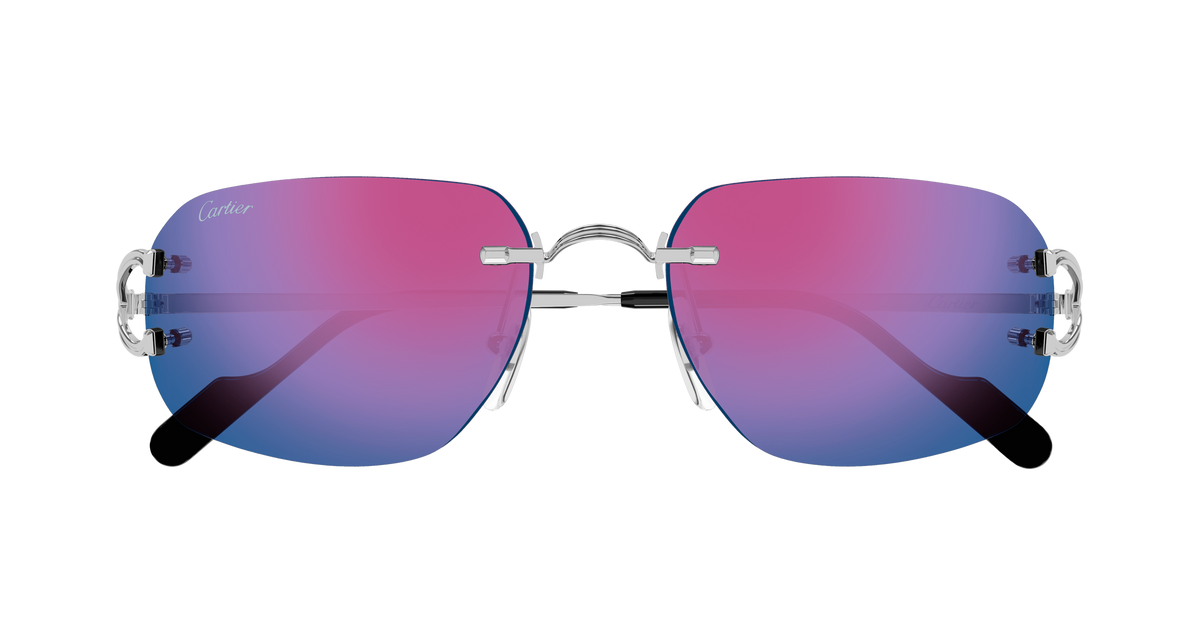 Lunettes de soleil Cartier Core Range CT0663S 004 58-17 vue 2