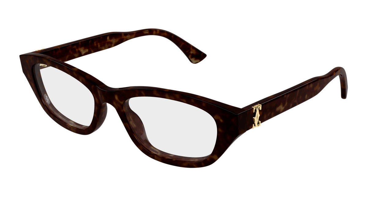 Lunettes de vue Cartier Contemporary CT0668O 005 54-17