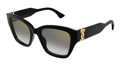 Lunettes de soleil Cartier Contemporary CT0666S 001 53-19