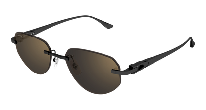 Lunettes de soleil Cartier Exception CT0661S 001 54-17