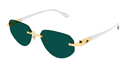 Lunettes de soleil Cartier Exception CT0661S 002 54-17