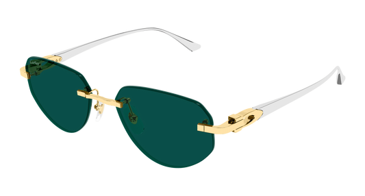 Lunettes de soleil Cartier Exception CT0661S 002 54-17
