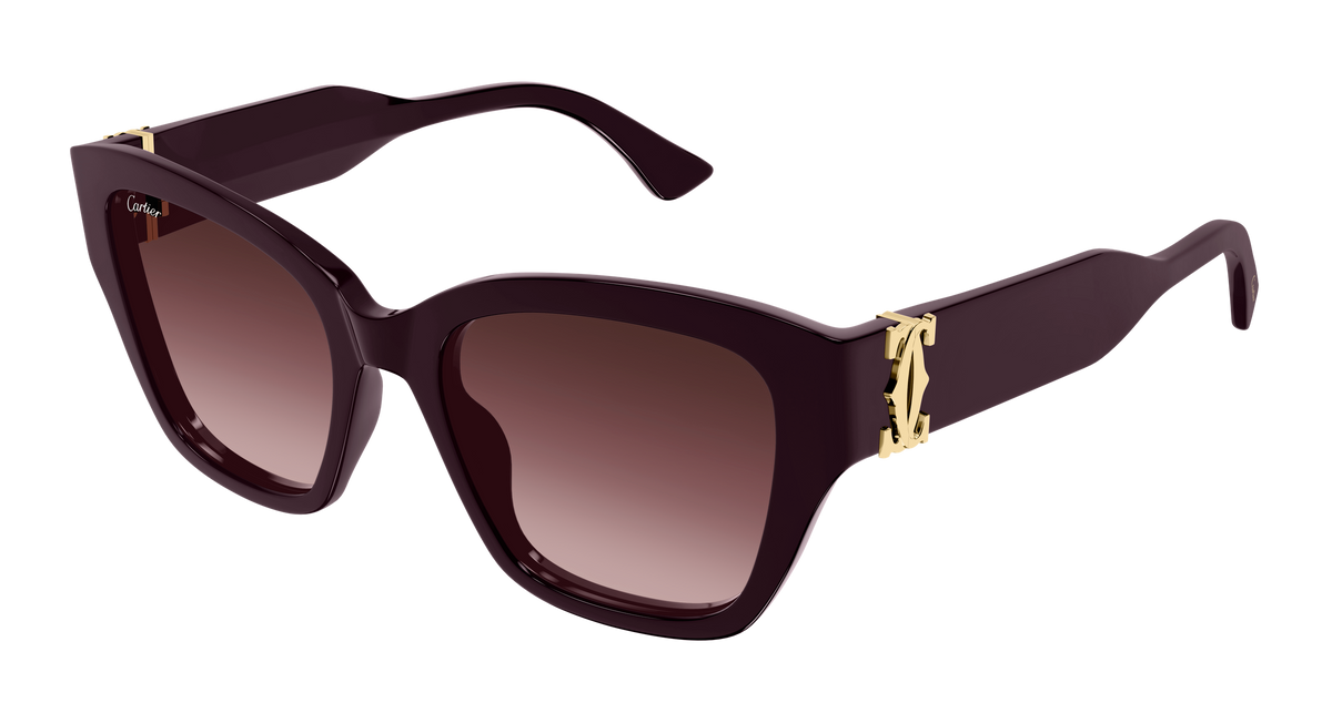Lunettes de soleil Cartier Contemporary CT0666S 003 53-19