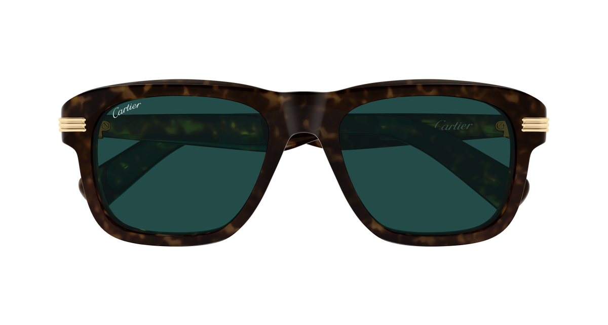 Lunettes de soleil Cartier Core Range CT0657S 002 55-19 vue 2