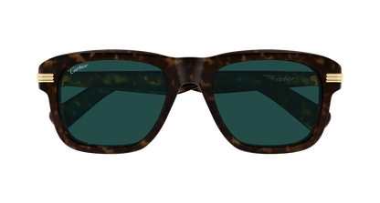 Lunettes de soleil Cartier Core Range CT0657S 002 55-19 vue 2