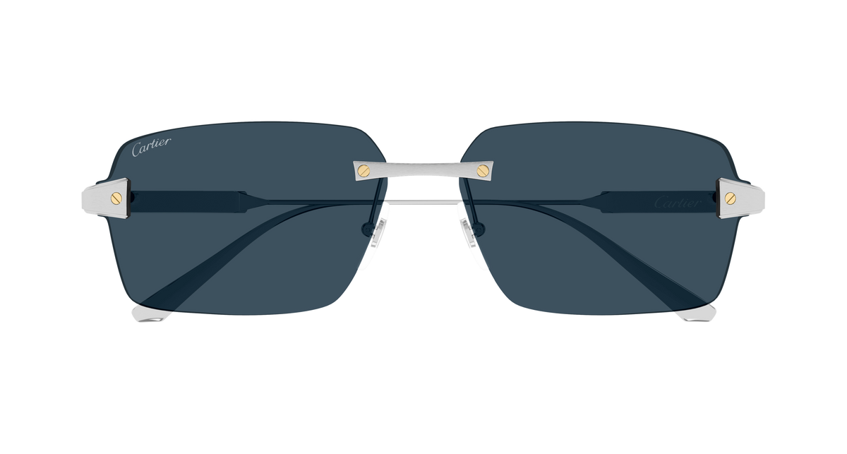 Lunettes de soleil Cartier Exception CT0652S 002 63-15 vue 2