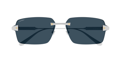 Lunettes de soleil Cartier Exception CT0652S 002 63-15 vue 2