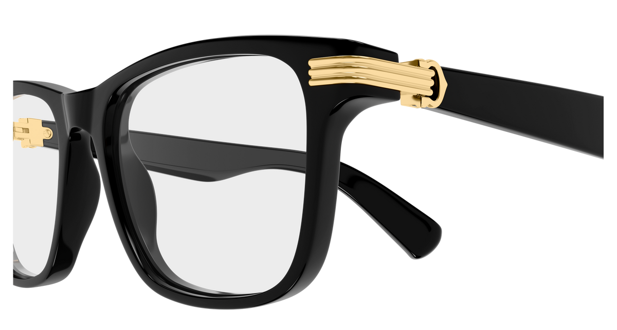 Lunettes de vue Cartier Core Range CT0658O 001 53-17 vue 3