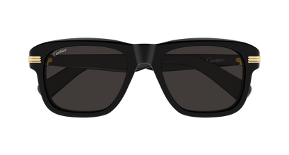 Lunettes de soleil Cartier Core Range CT0657S 001 55-19 vue 2