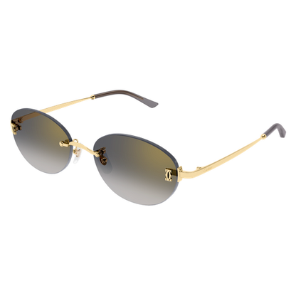 Lunettes de soleil Cartier Core Range CT0642SA 001 54-18