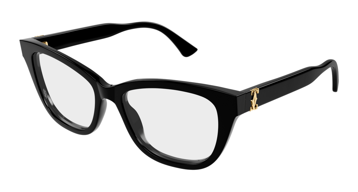 Lunettes de vue Cartier Contemporary CT0669O 001 53-17