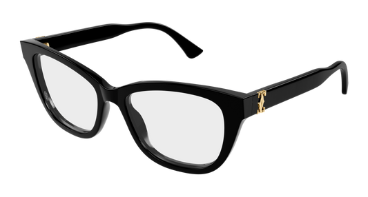 Lunettes de vue Cartier Contemporary CT0669O 001 53-17