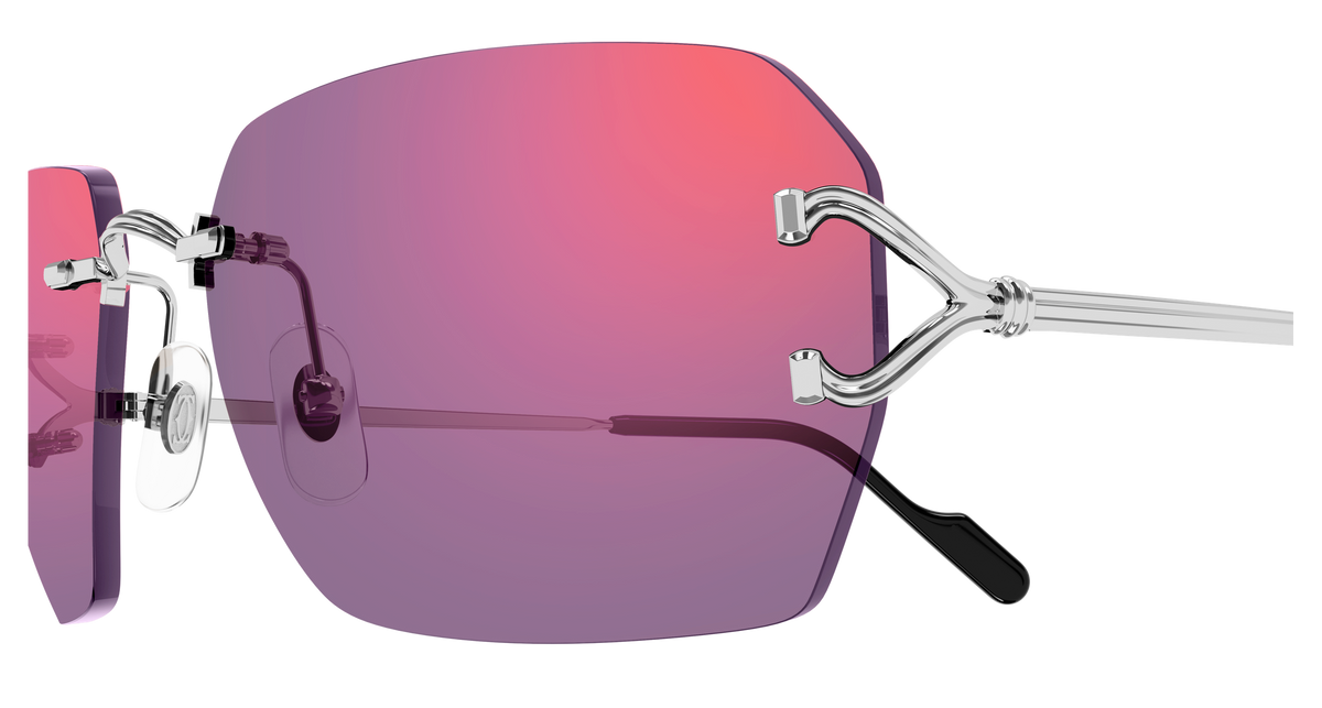 Lunettes de soleil Cartier Core Range CT0664S 003 59-17 vue 3