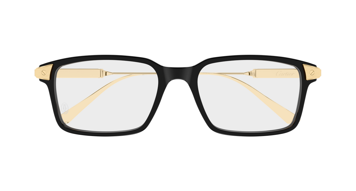 Lunettes de vue Cartier Exception CT0653O 001 53-18 vue 2
