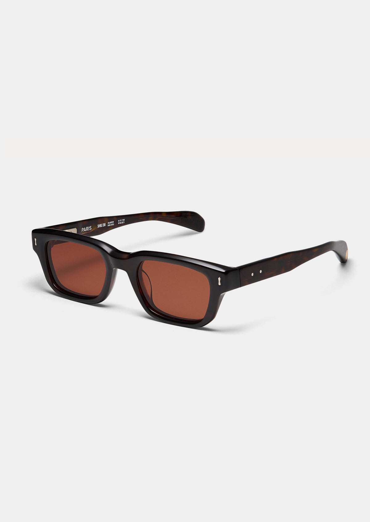 Lunettes de soleil Peter and May S136 Eclaireur Dark Shell Bordeaux