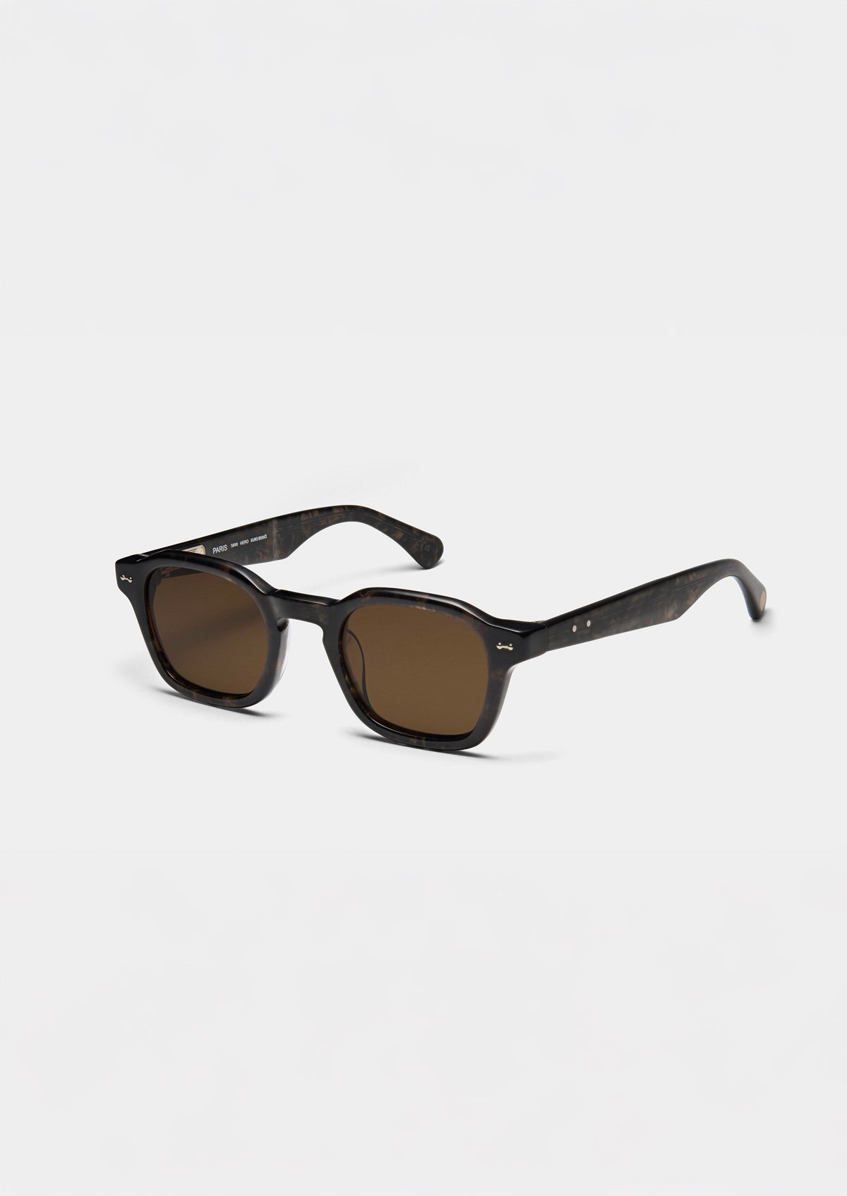 Lunettes de soleil Peter and May S98 Hero Kuro Bekko Tortoise Dark Brown