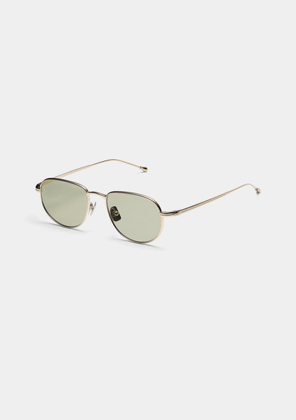 Lunettes de soleil Peter and May TT20 Savant Gold Graphite Green
