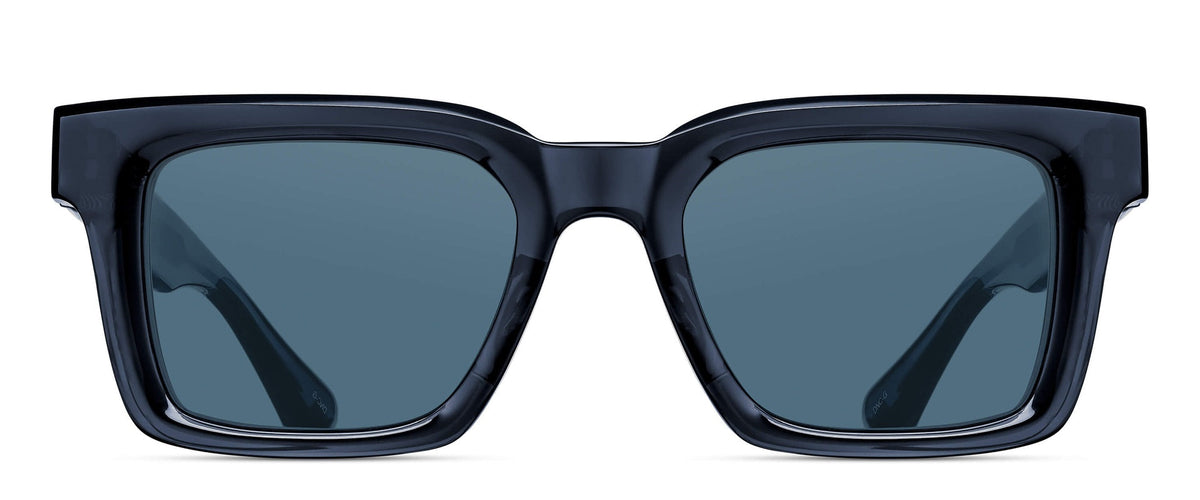 Matsuda M1033 Brushed Gold - Dark Navy Crystal