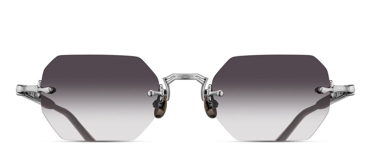 Matsuda M5010 Brushed Silver - Black