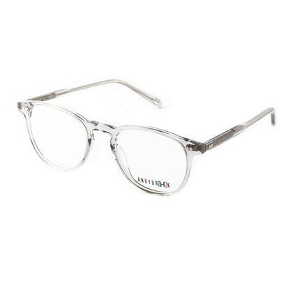 Lunettes de vue Andy Brook Andrew NE C52 Gris translucide profil