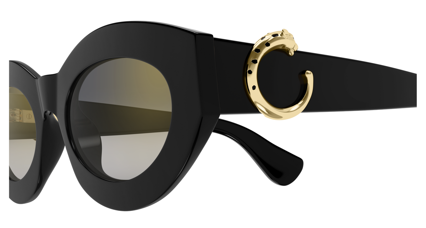 Lunettes de soleil Cartier Panthère de cartier CT0638S 001 53-21