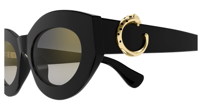 Lunettes de soleil Cartier Panthère de cartier CT0638S 001 53-21
