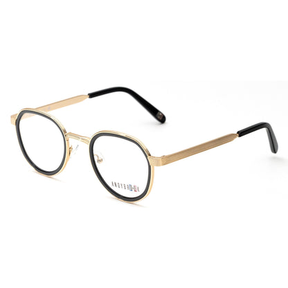 Lunettes de vue Andy Brook Cody C08 Noir / doré profil