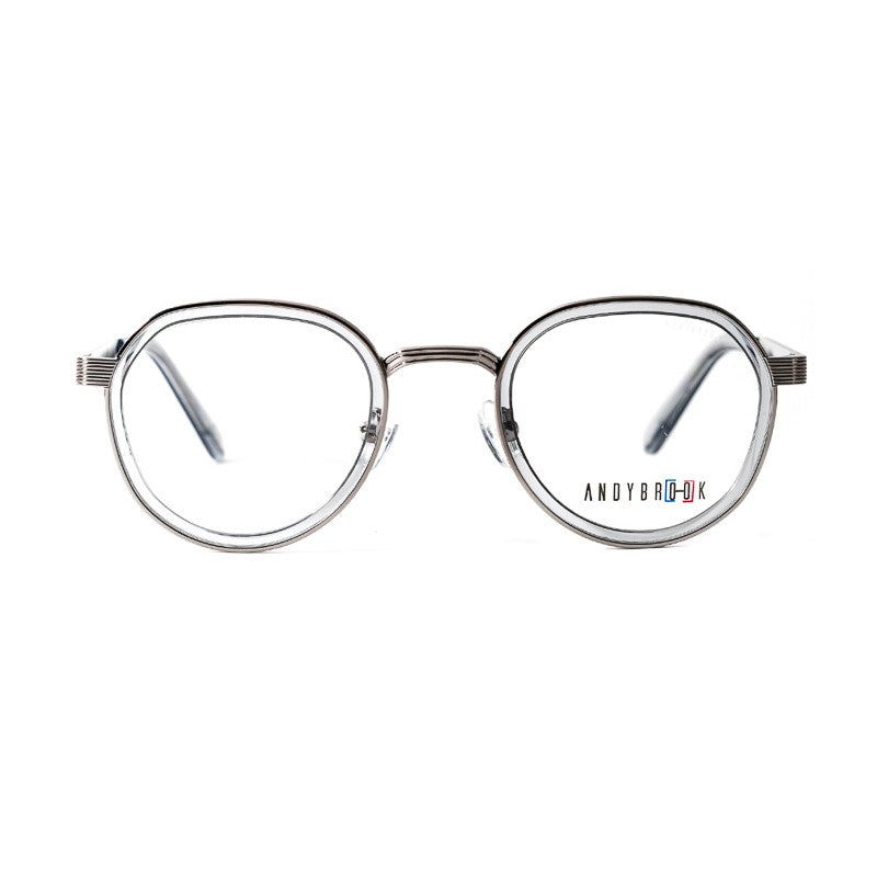 Lunettes de vue Andy Brook Cody C93 Gris cristal / gun