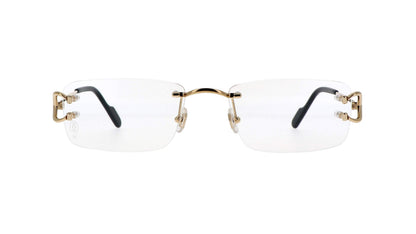 Lunettes de vue Cartier Core range CT0344O 003 56-19 Or