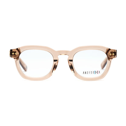 Lunettes de vue Andy Brook Jasper C132 Marron clair transparent