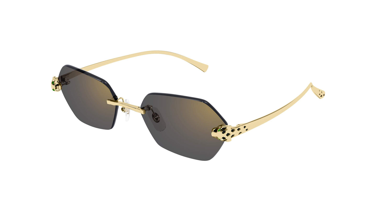 Lunettes de soleil Cartier Panthère de cartier CT0636S 001 55-18