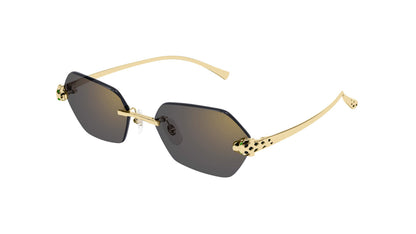 Lunettes de soleil Cartier Panthère de cartier CT0636S 001 55-18