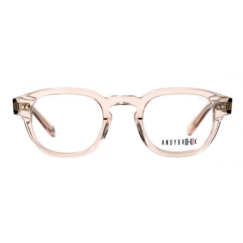 Lunettes de vue Andy Brook Larry SM C50 Rose cristal