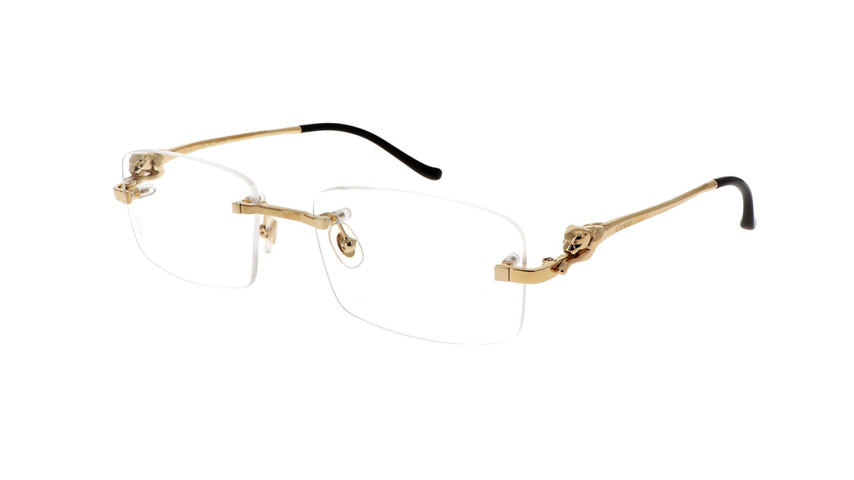 Lunettes de vue Cartier Panthère de Cartier CT0281O-001 54-18