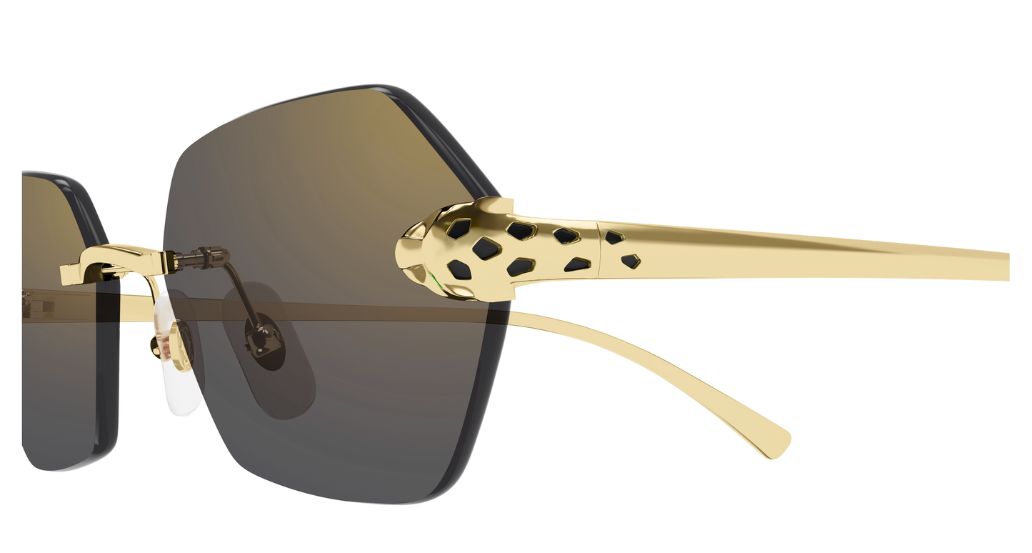 Lunettes de soleil Cartier Panthère de cartier CT0636S 001 55-18