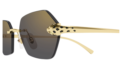 Lunettes de soleil Cartier Panthère de cartier CT0636S 001 55-18