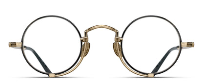 Matsuda 10103H Brushed Gold - Matte Black