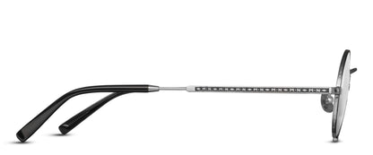 Matsuda 10103H Palladium White - Matte Black profil